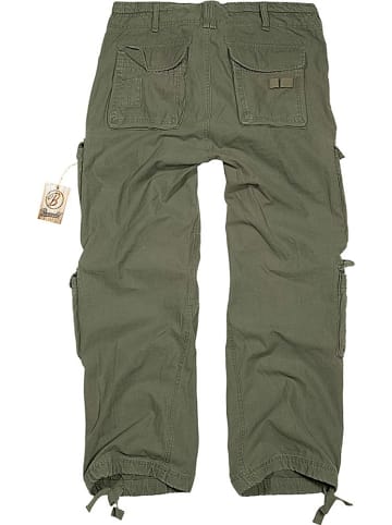 Brandit Cargohose "Pure Vintage Pants" in Grün