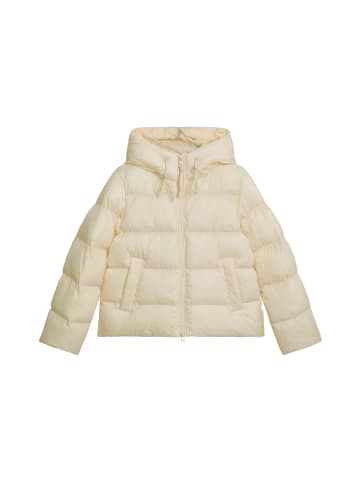 Marc O'Polo DENIM Pufferjacke mit Kapuze regular in White Blush