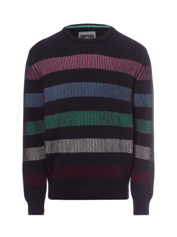 FYNCH-HATTON Strickpullover in marine mehrfarbig - 0001