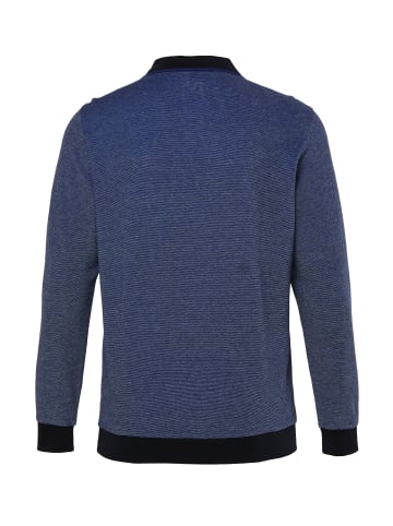 Men Plus Poloshirt in nachtblau