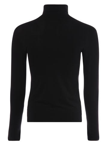 MARC CAIN Langarmshirt in schwarz
