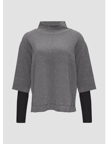 s.Oliver BLACK LABEL Sweatshirt langarm in Schwarz
