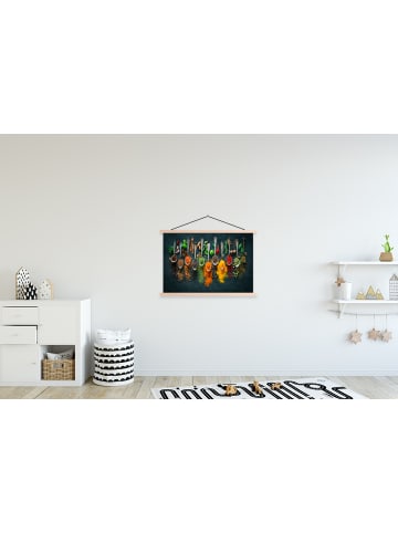 OnlyWow Poster mit Leiste Kräuter