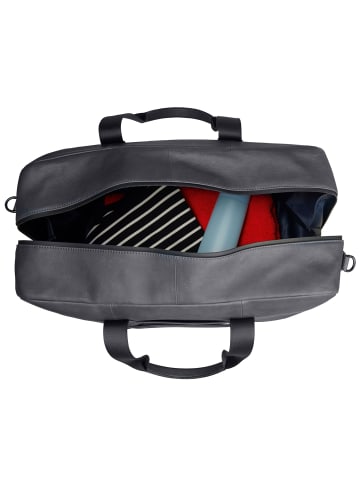 Leonhard Heyden Den Haag Reisetasche Leder 50 cm grau