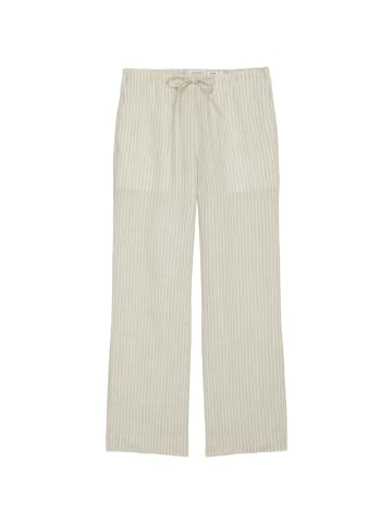 Marc O'Polo Gestreifte Hose straight in multi/raw linen