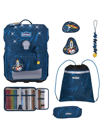 Scout Neo Exklusiv LED - Schulranzen Set 4tlg. (Rocket Rider) in Rocket Rider