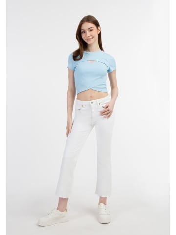 myMo Damen T-Shirt in Hellblau