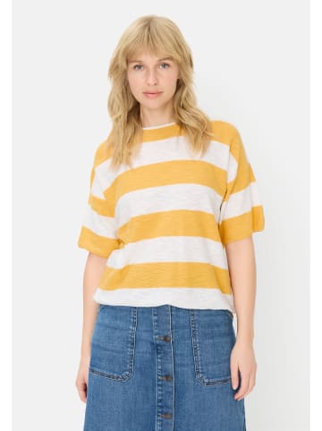 Camel Active 1/2-Arm Shirt aus reiner Baumwolle in Gelb