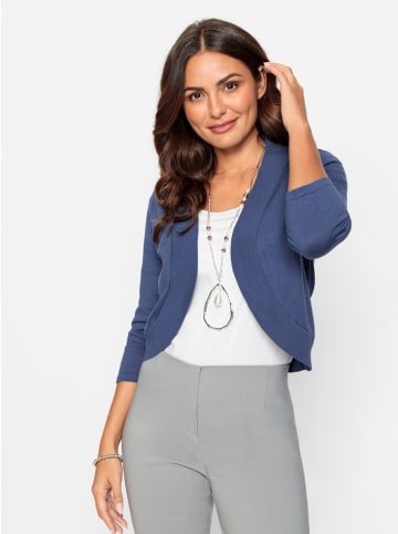 WITT WEIDEN Strickbolero in jeansblau