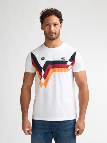 Petrol Industries Fußball-T-Shirt Deutschland in Weiß