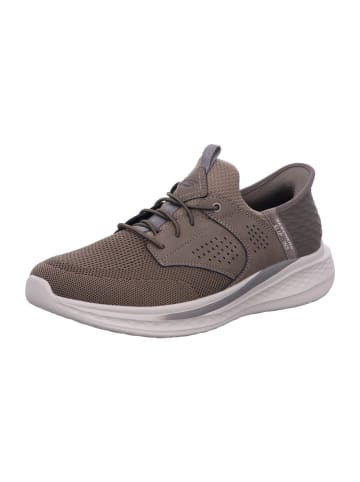 Skechers Herren Halbschuhe SLADE - CASTER in Beige