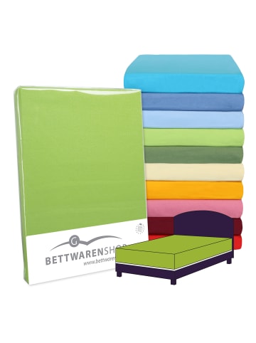 BettwarenShop Spannbettlaken Boxspring in kiesel