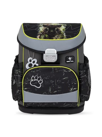 Belmil Mini-Fit Black Panther Schulranzen Set 4-teilig 