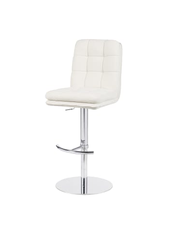 DUBI Möbel 2er-Set: Barhocker Juno in Creme - (B)45 x (H)98 x  (T)57 cm