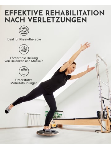 Neolymp Balance Board "BPW210" in Rosenholzrot, 40x40x8 cm