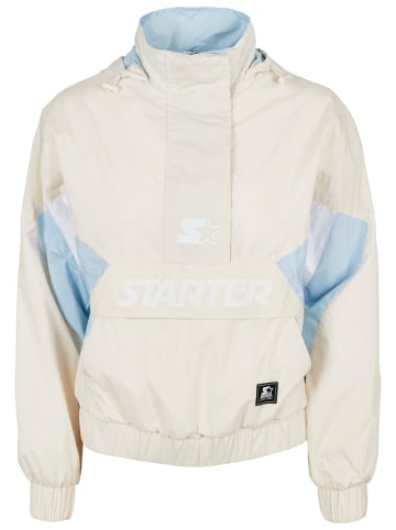 STARTER STARTER Windbreaker in palewhite/icewaterblue