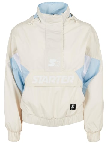 STARTER Windbreaker in palewhite/icewaterblue