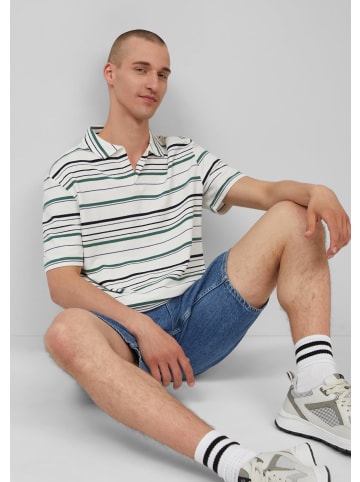 QS Polo-Shirt in 02G0_creme