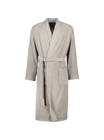 Cawö Cawö Bademäntel Herren Kimono Waffelpique 5508 graphit - 779 in graphit - 779