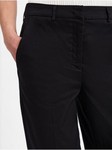 OPUS Hose Maiga Linen in schwarz