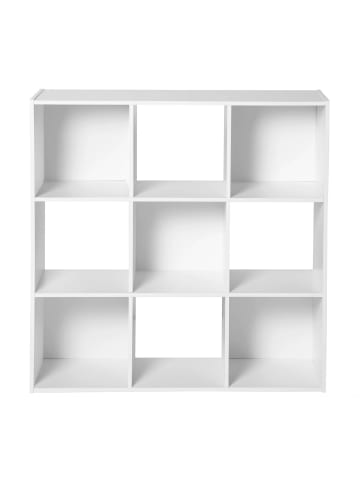 CALICOSY Regal 11678 in Weiß - (W)92.5  x (H)92.5  x (L)29.5 cm
