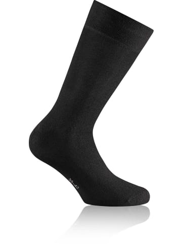 Rohner Socken 4er Pack in Schwarz