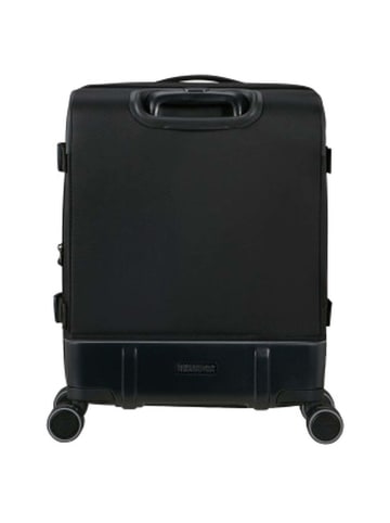 American Tourister Urban Track - 4-Rollen-Kabinentrolley 55 cm (schwarz) in asphalt black
