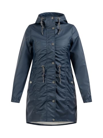 Albee Women Regenmantel in Marine