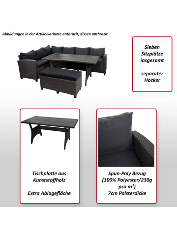 MCW Garnitur E96, Anthrazit, Kissen anthrazit