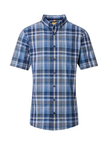 Redmond Freizeithemd Kurzarm in Blau