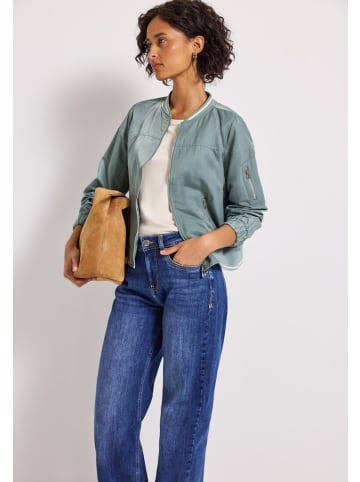 Street One Satin Blouson in Blau