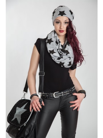 styleBREAKER Loop Schal in Hellgrau