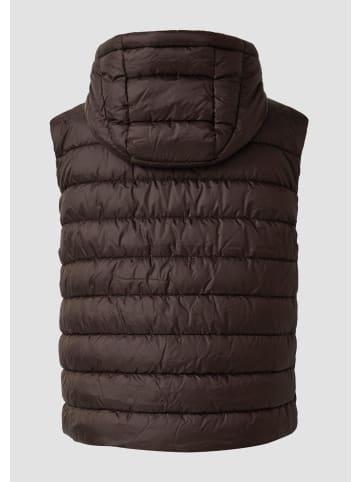 s.Oliver Outdoor-Weste in 8945_dunkelbraun
