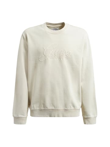Guess Guess Sweatshirt Melvyn Pullover ohne Kapuze in beige