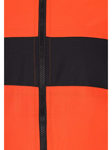 DreiMaster Men Jacket in Orange Schwarz