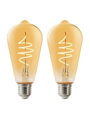 Nordlux 2er Set Smart Leuchtmittel Deco- G in amber