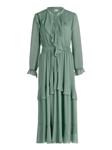 Vera Mont Cocktailkleid mit Volant in Evening Green
