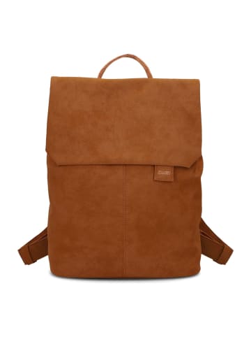 Zwei Mademoiselle.M Daypack 35 cm Laptopfach nubuk cognac