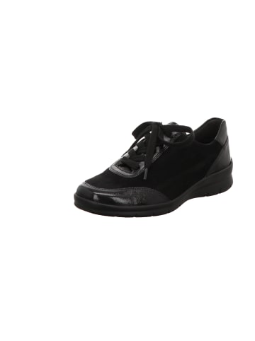 Semler Schnürschuh bequem in schwarz