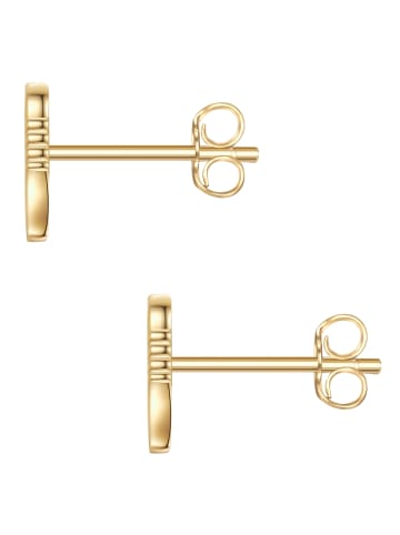 Glanzstücke München Ohrringe Engel aus Sterling Silber in gelbgold