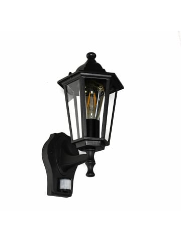 Licht-Erlebnisse Außen Wandlampe (B)17 x (H)39 cm in Schwarz