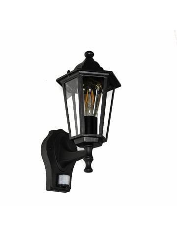 Licht-Erlebnisse Außen Wandlampe in Schwarz