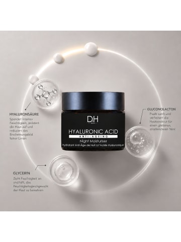Dr H Nachtcreme mit Hyaluronsäure 60 ml