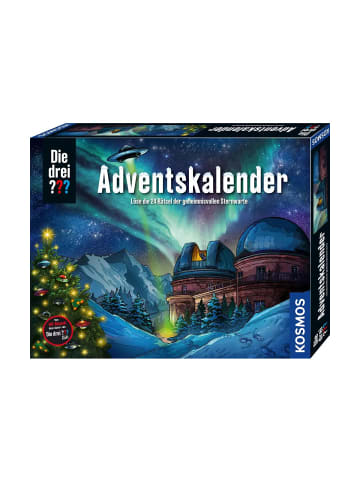 Die drei !!! Adventskalender Die drei ??? 2025, Detektiv-Geschichte mit Rätsel, 8-11 Jahre