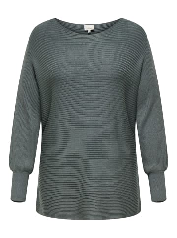ONLY Carmakoma Strickpullover in Balsam Green