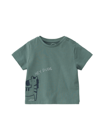 s.Oliver T-Shirt kurzarm in Petrol