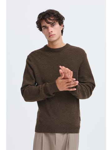 CASUAL FRIDAY Rundhalspullover CFKarl in Braun