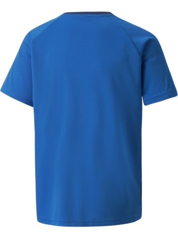 Puma Sportshirt "TeamVISION Jersey Jr" in Blau