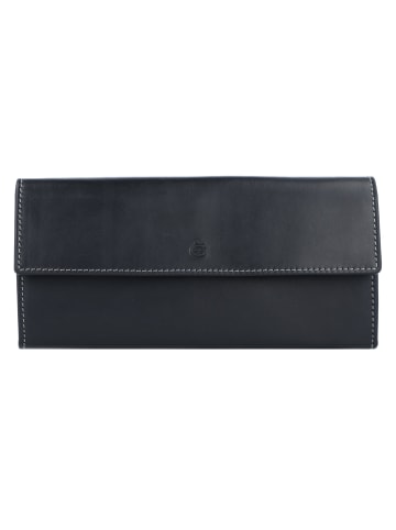 Esquire Dallas Geldbörse Leder 18 cm in schwarz