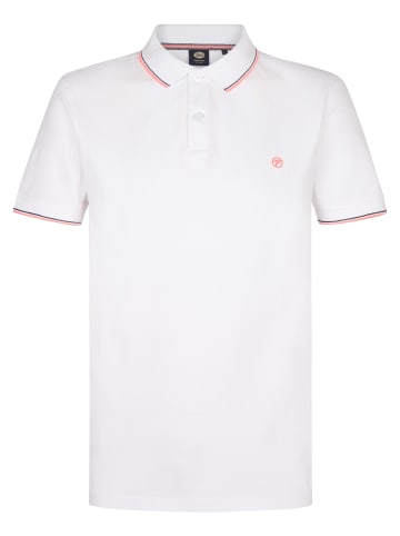 Petrol Industries Klassisches Poloshirt Wave in Weiß